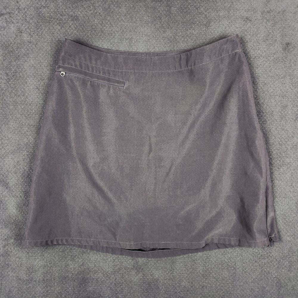 Patagonia Duway Skirt Womens 8 Purple Active Hiking Skort Shorts Lined 58610S7